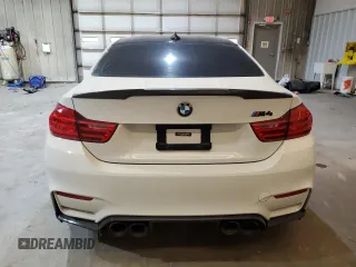 2017 BMW M4 with VIN WBS3R9C32HA014087, listed as a Copart auction lot 87033904 with 55,026 mi miles and Salvage title. Bid and sale history available at DreamBid. Image 6.