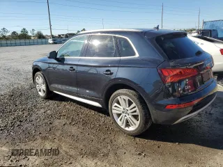2018 Audi Q5 Premium Plus with VIN WA1BNAFY2J2022594, listed as a Copart auction lot 45540875 with 79,808 mi miles and Salvage Title. Bid and sale history available at carsss.com. Image 2.