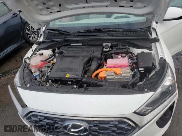 2020 Hyundai Ioniq Blue with VIN KMHC65LC5LU234609, listed as a Copart auction lot 86189074 with 71,220 mi miles and Salvage title. Bid and sale history available at DreamBid. Image 11.