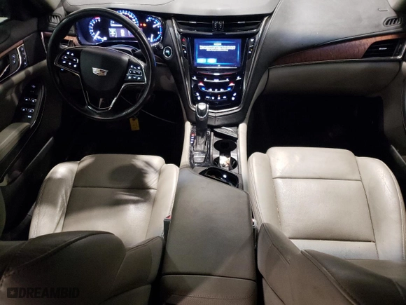 2016 Cadillac CTS Sedan RWD with VIN 1G6AP5SX1G0107756, listed as a Copart auction lot 80964594 with 153,595 mi miles and Salvage Title. Bid and sale history available at carsss.com. Image 8.