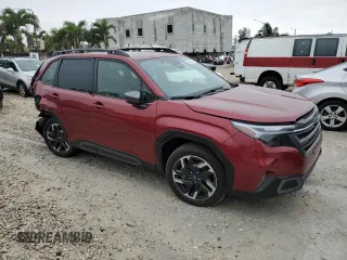 2025 Subaru Forester Limited with VIN JF2SLDRC5SH489571, listed as a Copart auction lot 89181305 with 226 mi miles and Salvage Title. Bid and sale history available at carsss.com. Image 4.