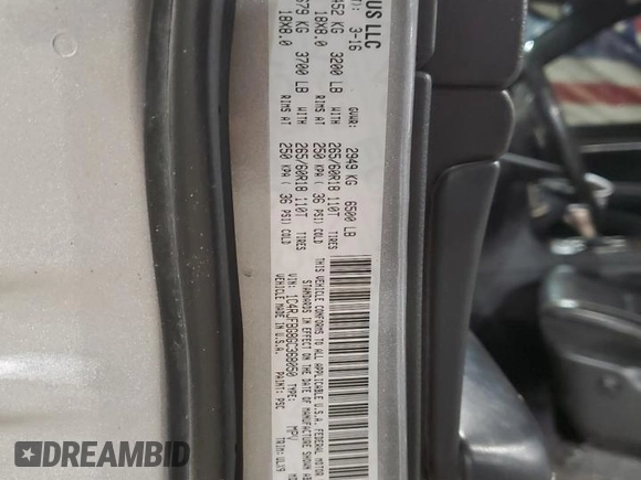 2016 Jeep Grand Cherokee Limited 75th Anniversary with VIN 1C4RJFBG8GC368050, listed as a Copart auction lot 49320735 with 137,038 mi miles and Salvage Title. Bid and sale history available at DreamBid. Image 13.