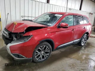2018 Mitsubishi Outlander ES with VIN JA4AZ3A34JZ003981, listed as a Copart auction lot 43505615 with 81,456 mi miles and Salvage title. Bid and sale history available at DreamBid. Image 1.