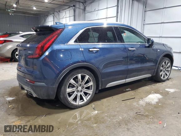 2020 Cadillac XT4 AWD Premium Luxury z VIN 1GYFZDR47LF117955, wystawiony jako Copart lot #83837694 z przebiegiem 45 210 mil mil oraz Szkoda całkowita • Salvage title. Historia ofert i sprzedaży dostępna na DreamBid. Obrazek 3.