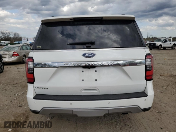 2020 Ford Expedition Limited с VIN 1FMJU2AT7LEA61281, выставлен на аукционе Copart как лот 51326335 с пробегом 48 158 миль миль и Списание • Salvage title. История ставок и продаж доступна на DreamBid. Изображение 6.