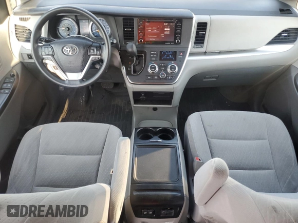 2018 Toyota Sienna LE with VIN 5TDJZ3DC3JS203625, listed as a Copart auction lot 61287235 with 98,183 mi miles and Salvage title. Bid and sale history available at DreamBid. Image 8.