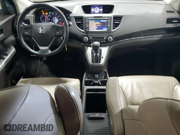 2013 Honda CR-V EX-L with VIN 5J6RM4H74DL001820, listed as a Copart auction lot 52120665 with 185,334 mi miles and Salvage Title. Bid and sale history available at carsss.com. Image 8.