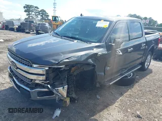 2019 Ford F-150 XL with VIN 1FTEW1C47KKF08272, listed as a IAAI auction lot 42243288 with 225,490 mi miles and . Bid and sale history available at DreamBid. Image 2.