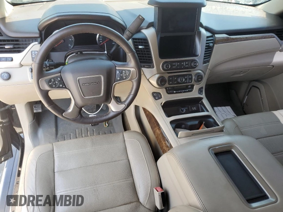 2015 GMC Yukon Denali with VIN 1GKS1CKJ6FR282196, listed as a Copart auction lot 66507573 with 194,391 mi miles. Bid and sale history available at carsss.com. Image 8.