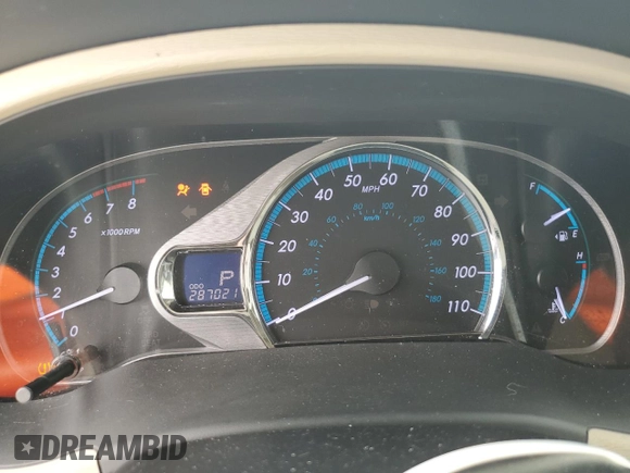 2012 Toyota Sienna XLE AAS с VIN 5TDYK3DC7CS207716, выставлен на аукционе Copart как лот 60592265 с пробегом 287 021 миль миль и Списание • Salvage title. История ставок и продаж доступна на DreamBid. Изображение 9.