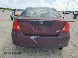 2007 Scion tC Spec with VIN JTKDE167870154942, listed as a Copart auction lot 61836675 with 186,257 mi miles and Salvage title. Bid and sale history available at DreamBid. Image 6.