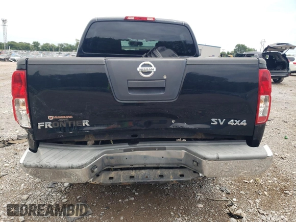 2012 Nissan Frontier SV with VIN 1N6AD0EV5CC464320, listed as a Copart auction lot 61034735 with Not provided miles and Salvage title. Bid and sale history available at DreamBid. Image 6.