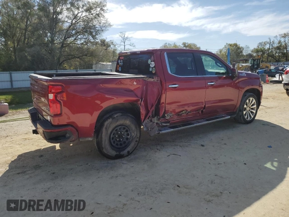 2019 Chevrolet Silverado 1500 High Country with VIN 3GCUYHEL5KG235231, listed as a Copart auction lot 48880265 with 87,315 mi miles and Salvage Title. Bid and sale history available at carsss.com. Image 3.