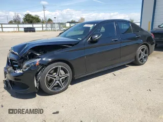 2018 Mercedes-Benz C 300 z VIN WDDWF4KB7JR411882, wystawiony jako Copart lot #54188285 z przebiegiem 52 649 mil mil oraz Szkoda całkowita • Salvage title. Historia ofert i sprzedaży dostępna na DreamBid. Obrazek 1.