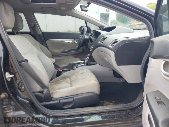 2015 Honda Civic EX with VIN 19XFB2F80FE112259, listed as a IAAI auction lot 42132508 with 213,334 mi miles and . Bid and sale history available at DreamBid. Image 5.