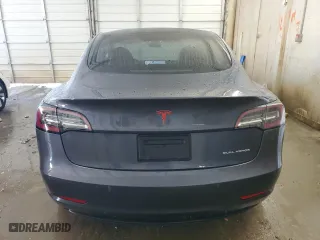 2019 Tesla Model 3 Long Range with VIN 5YJ3E1EB5KF453064, listed as a Copart auction lot 52287055 with 84,172 mi miles and Salvage Title. Bid and sale history available at carsss.com. Image 6.