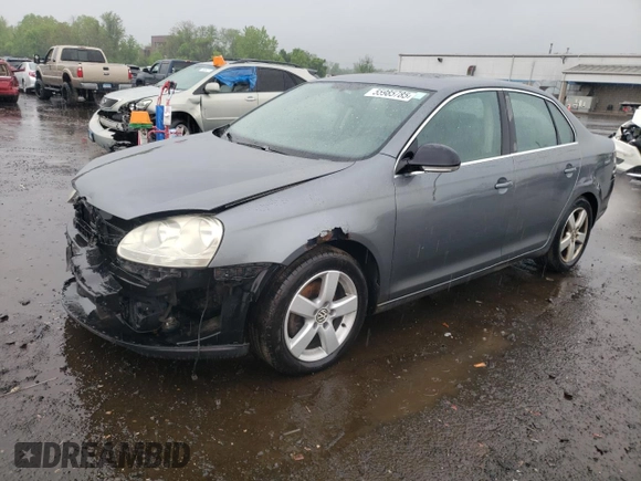 2008 Volkswagen Jetta SE with VIN 3VWRZ71K38M025776, listed as a Copart auction lot 55985785 with 200,694 mi miles and Salvage title. Bid and sale history available at DreamBid. Image 1.