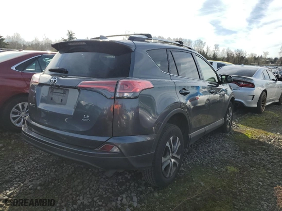 2016 Toyota RAV4 LE with VIN JTMBFREV8GD189225, listed as a Copart auction lot 49846545 with 159,331 mi miles and Salvage Title. Bid and sale history available at carsss.com. Image 3.