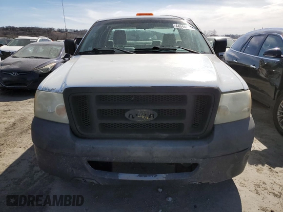 2007 Ford F-150 XL with VIN 1FTRF12207NA83890, listed as a Copart auction lot 87203484 with Not provided miles and Salvage title. Bid and sale history available at DreamBid. Image 5.