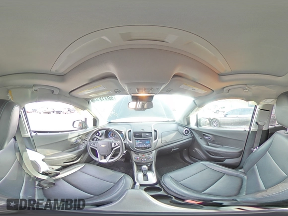2016 Chevrolet Trax LTZ with VIN KL7CJRSB2GB562166, listed as a Copart auction lot 50413105 with 57,058 mi miles and Salvage Title. Bid and sale history available at carsss.com. Image 15.
