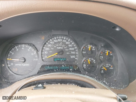 2002 Chevrolet TrailBlazer LS with VIN 1GNDT13S722412684, listed as a IAAI auction lot 41621413 with 162,244 mi miles. Bid and sale history available at carsss.com. Image 15.