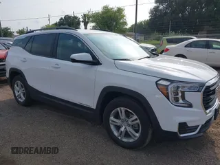 2022 GMC Terrain SLE with VIN 3GKALMEV9NL134012, listed as a IAAI auction lot 42075701 with Not Provided miles and . Bid and sale history available at carsss.com. Image 1.