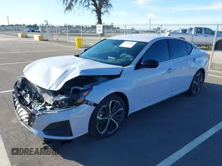 2025 Nissan Altima SR with VIN 1N4BL4CV6SN322491, listed as a IAAI auction lot 41549681 with 4,119 mi miles and . Bid and sale history available at DreamBid. Image 17.
