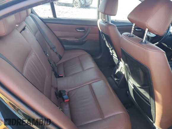 2008 BMW 3 Series 328xi with VIN WBAVC73558KX91670, listed as a Copart auction lot 45142735 with 0 mi miles and Salvage Title. Bid and sale history available at carsss.com. Image 10.
