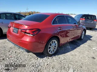 2022 Mercedes-Benz A 220 with VIN W1K3G4FB9NJ341090, listed as a Copart auction lot 82666884 with 31,696 mi miles and Salvage Title. Bid and sale history available at DreamBid. Image 3.