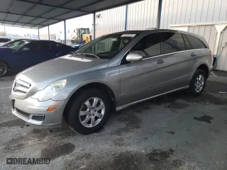 2007 Mercedes-Benz R-Class 3.5L with VIN 4JGCB65E07A044823, listed as a Copart auction lot 84949534 with 216,918 mi miles and Salvage Title. Bid and sale history available at carsss.com. Image 1.