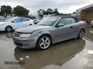 2005 Saab 9-3 Arc z VIN YS3FD79Y456003514, wystawiony jako Copart lot #43637625 z przebiegiem 122 377 mil mil oraz Szkoda całkowita • Salvage title. Historia ofert i sprzedaży dostępna na DreamBid. Obrazek 1.