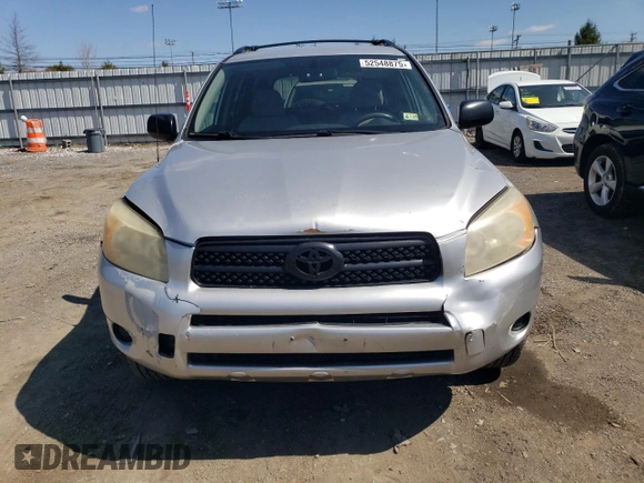 2008 Toyota RAV4 with VIN JTMBD33V886062129, listed as a Copart auction lot 52548875 with 147,680 mi miles and Salvage Title. Bid and sale history available at carsss.com. Image 5.