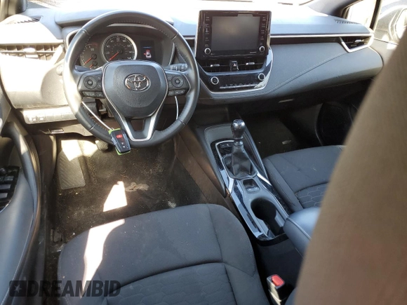 2022 Toyota Corolla Hatchback SE with VIN JTNB4MBE7N3177966, listed as a Copart auction lot 69684714 with 33,777 mi miles and Salvage Title. Bid and sale history available at carsss.com. Image 8.