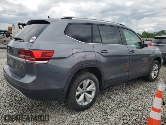 2018 Volkswagen Atlas SE with VIN 1V2LR2CA4JC502642, listed as a Copart auction lot 57498185 with 119,002 mi miles and Salvage title. Bid and sale history available at DreamBid. Image 3.