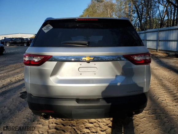 2021 Chevrolet Traverse LS with VIN 1GNERFKW8MJ163311, listed as a Copart auction lot 50092825 with 33,923 mi miles and Salvage Title. Bid and sale history available at carsss.com. Image 6.