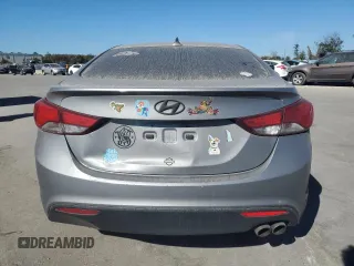 2014 Hyundai Elantra Coupe with VIN KMHDH6AH0EU029186, listed as a Copart auction lot 82584754 with 0 mi miles and Salvage Title. Bid and sale history available at carsss.com. Image 6.
