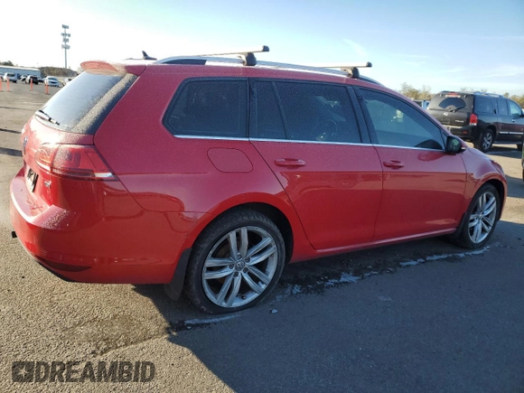 2017 Volkswagen Golf SportWagen SE with VIN 3VWC17AU1HM506589, listed as a Copart auction lot 85667904 with 100,970 mi miles and Salvage Title. Bid and sale history available at carsss.com. Image 3.
