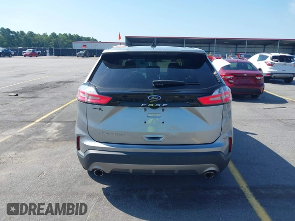 2021 Ford Edge Titanium with VIN 2FMPK3K97MBA15391, listed as a IAAI auction lot 42711656 with 40,723 mi miles and . Bid and sale history available at DreamBid. Image 17.