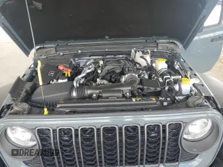 2024 Jeep Wrangler Sport S with VIN 1C4PJXDG3RW341205, listed as a Copart auction lot 48971235 with 4,298 mi miles and Salvage title. Bid and sale history available at DreamBid. Image 11.