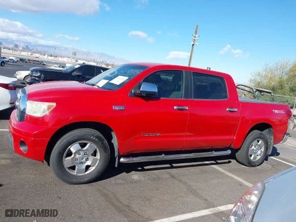 2007 Toyota Tundra LTD with VIN 5TBEV58177S470706, listed as a IAAI auction lot 41544450 with 10 mi miles. Bid and sale history available at carsss.com. Image 14.