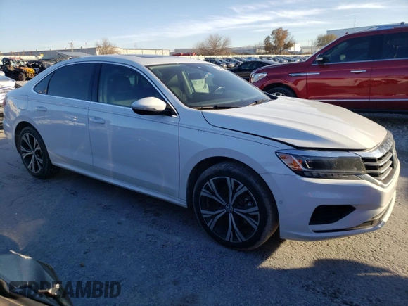 2020 Volkswagen Passat 2.0T SEL with VIN 1VWCA7A3XLC025595, listed as a Copart auction lot 69434832 with 26,258 mi miles. Bid and sale history available at carsss.com. Image 4.