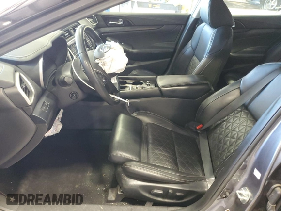 2020 Nissan Maxima Platinum with VIN 1N4AA6FV4LC385580, listed as a Copart auction lot 50486355 with 49,450 mi miles and Salvage Title. Bid and sale history available at DreamBid. Image 7.
