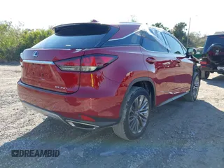 2021 Lexus RX with VIN 2T2JZMAA7MC191660, listed as a IAAI auction lot 41609520 with 45,736 mi miles. Bid and sale history available at carsss.com. Image 4.