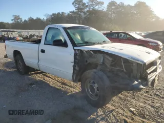 1997 Dodge Dakota with VIN 1B7FL26X1VS197791, listed as a Copart auction lot 88724045 with Not Provided miles and Salvage Title. Bid and sale history available at carsss.com. Image 4.