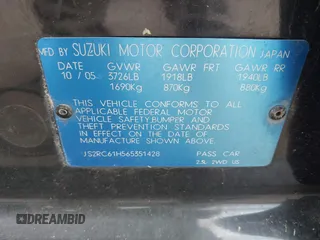 2006 Suzuki Aerio SX z VIN JS2RC61H565351428, wystawiony jako IAAI lot #41953836 z przebiegiem 161 266 mil mil oraz . Historia ofert i sprzedaży dostępna na DreamBid. Obrazek 9.