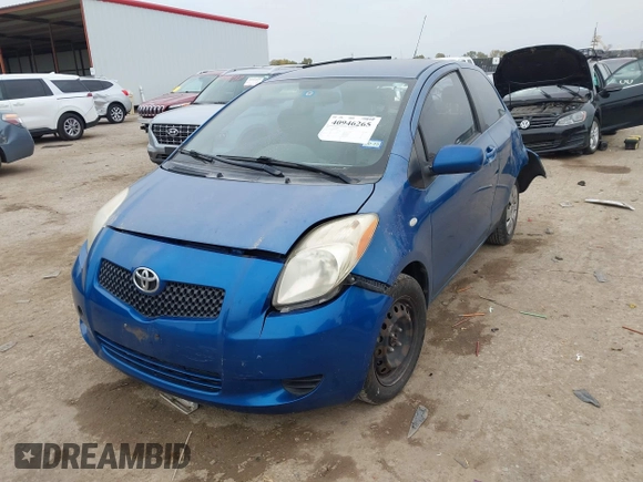 2008 Toyota Yaris with VIN JTDJT923985204821, listed as a IAAI auction lot 40946265 with 136,507 mi miles. Bid and sale history available at carsss.com. Image 17.