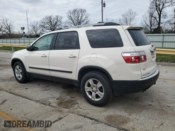 2010 GMC Acadia SL with VIN 1GKLVKED3AJ154305, listed as a Copart auction lot 49616735 with 209,792 mi miles and Clean Title. Bid and sale history available at carsss.com. Image 2.