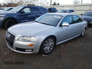2010 Audi A8 z VIN WAURVAFA3AN006066, wystawiony jako Copart lot #79602344 z przebiegiem Nie podano mil oraz Szkoda całkowita • Salvage title. Historia ofert i sprzedaży dostępna na DreamBid. Obrazek 1.