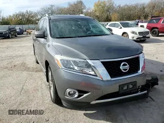 2016 Nissan Pathfinder Platinum with VIN 5N1AR2MN7GC663713, listed as a Copart auction lot 82332604 with 106,934 mi miles and Salvage Title. Bid and sale history available at carsss.com. Image 11.