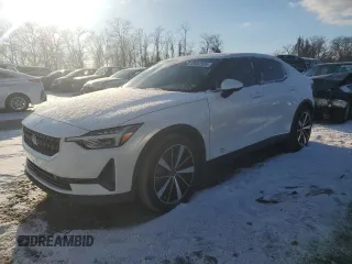 2022 Polestar 2 with VIN LPSED3KA3NL054263, listed as a Copart auction lot 89042935 with 29,629 mi miles and Salvage Title. Bid and sale history available at carsss.com. Image 1.